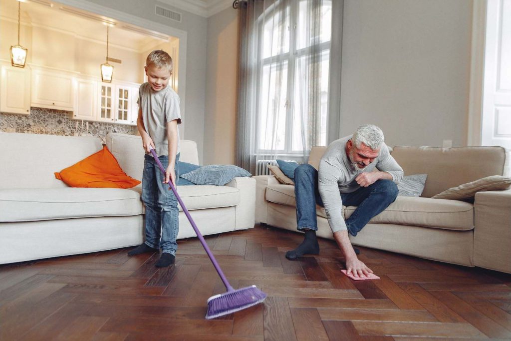 Mantén tu casa siempre limpia